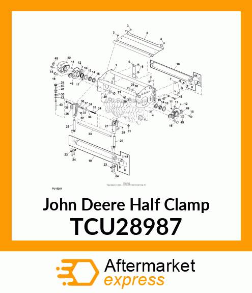 CLAMP (ROLLER) TCU28987