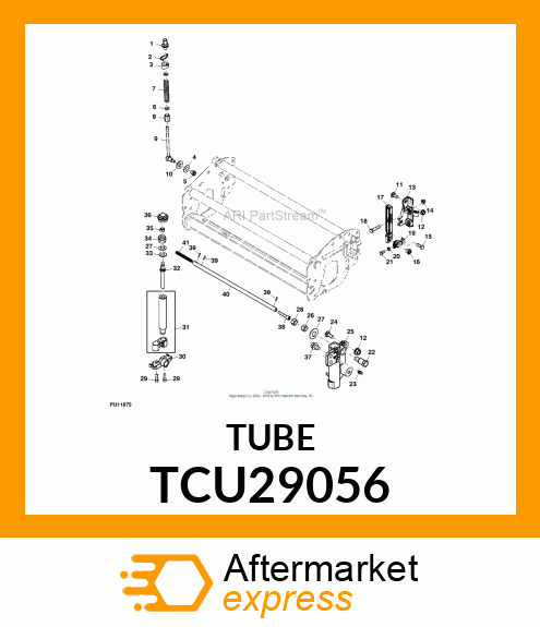 TUBE (ADJUSTER, 26", PAINTED) TCU29056