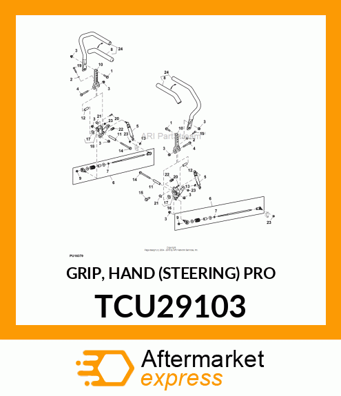 GRIP, HAND (STEERING) PRO TCU29103