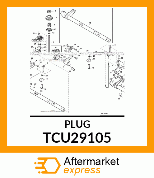 KNOB, TL BASE TCU29105