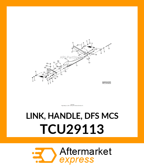 LINK, HANDLE, DFS MCS TCU29113