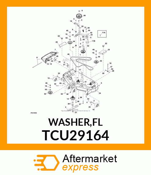 WASHER,FL TCU29164