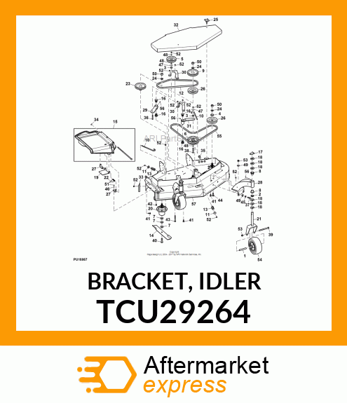 BRACKET, IDLER TCU29264