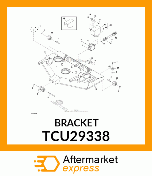 BRACKET TCU29338