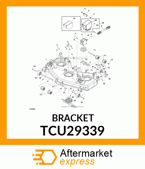 BRACKET TCU29339