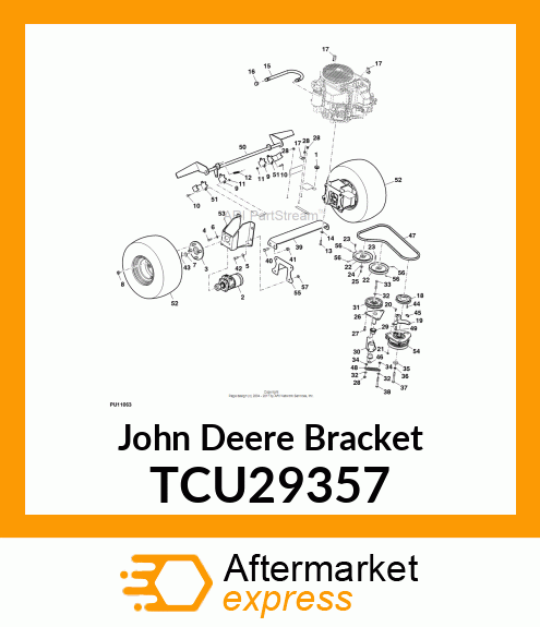 BRACKET, CLUTCH TCU29357