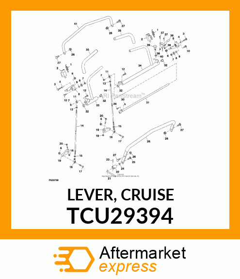 LEVER, CRUISE TCU29394