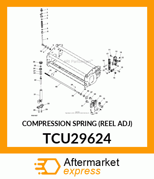 COMPRESSION SPRING (REEL ADJ) TCU29624