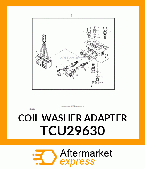 COIL WASHER ADAPTER TCU29630