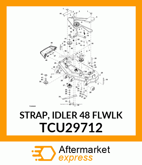 STRAP, IDLER 48 FLWLK TCU29712