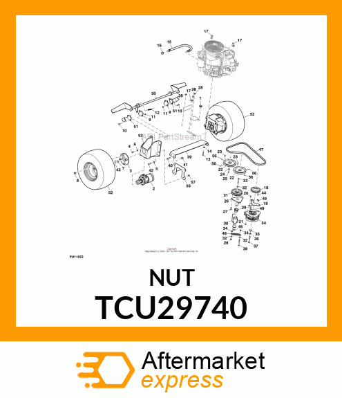 NUT TCU29740