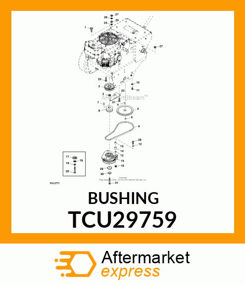 BUSHING TCU29759