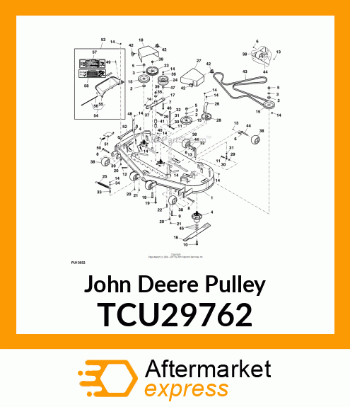 IDLER, FLAT TCU29762