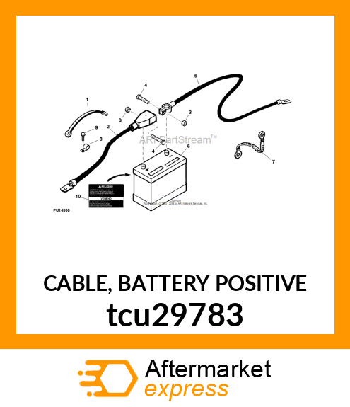 CABLE, BATTERY POSITIVE tcu29783