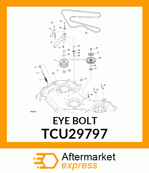 EYE BOLT TCU29797