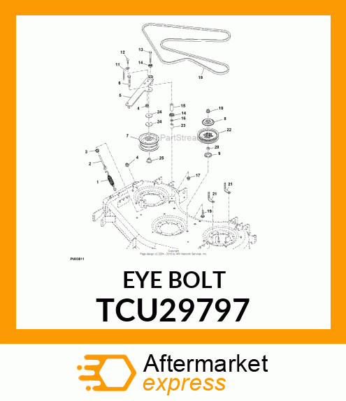 EYE BOLT TCU29797