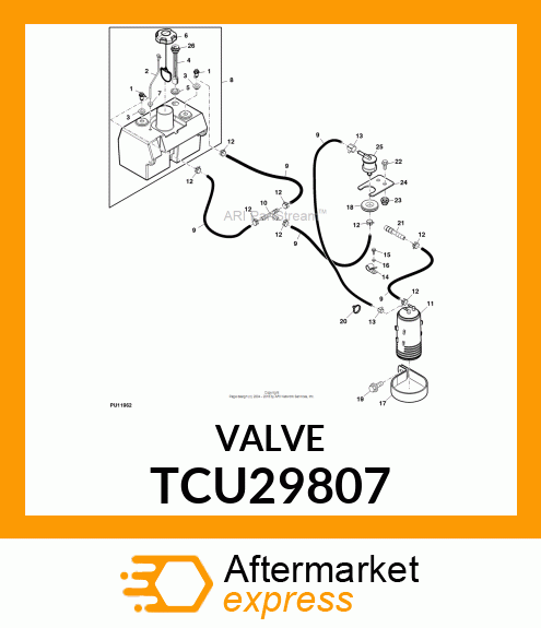 VENT TCU29807