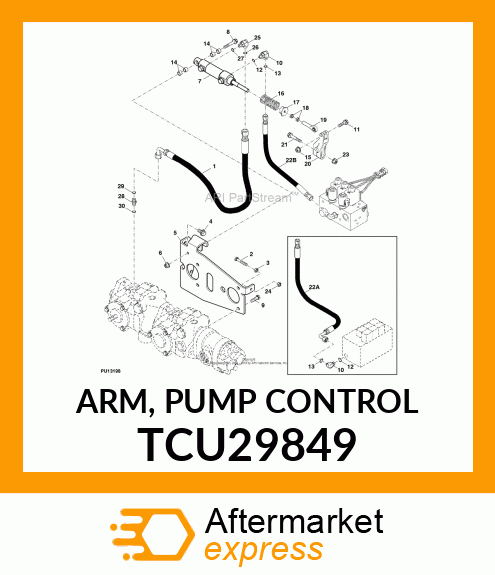 ARM, PUMP CONTROL TCU29849