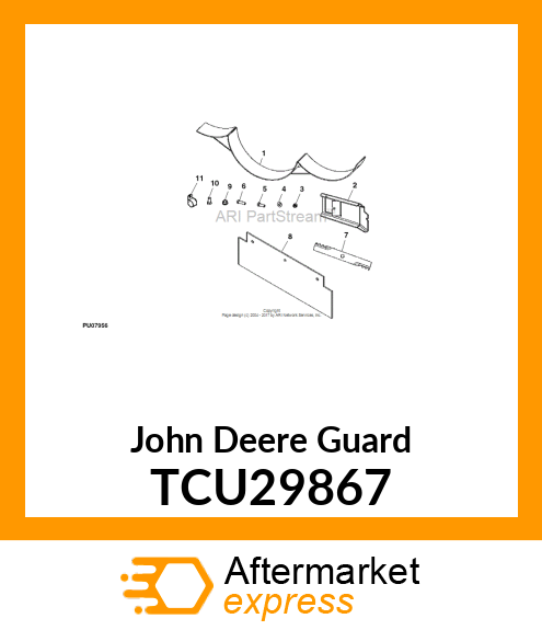 GUARD, DEBRIS TCU29867