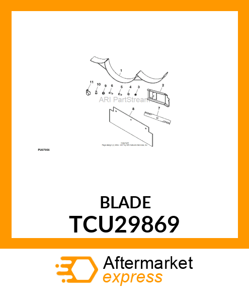 BLADE, 18 TOOTHED TCU29869