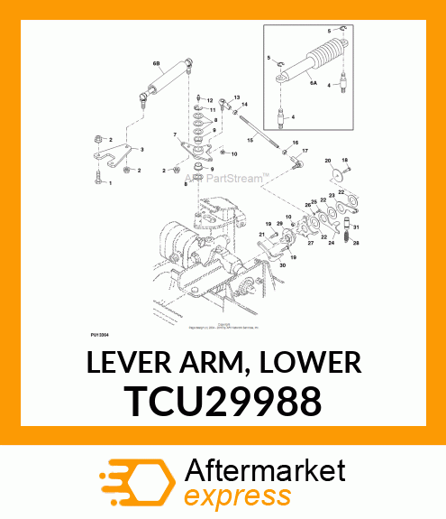 LEVER ARM, LOWER TCU29988