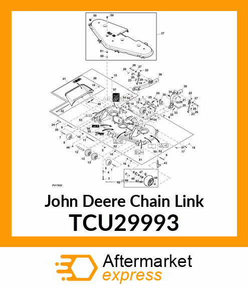 DECK HANGER LINK TCU29993