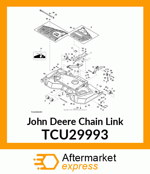 DECK HANGER LINK TCU29993