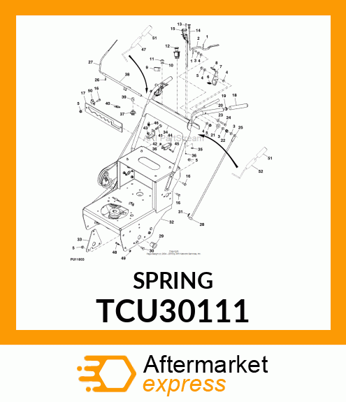 SPRING ,COMP.045X.600X.750WLD7.5 TCU30111