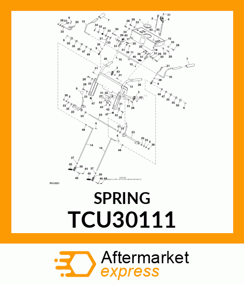 SPRING ,COMP.045X.600X.750WLD7.5 TCU30111