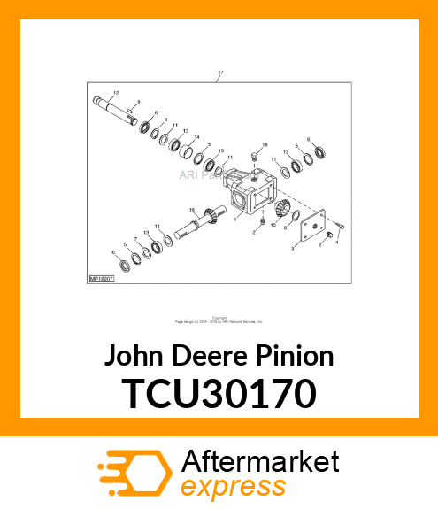 PINION TCU30170