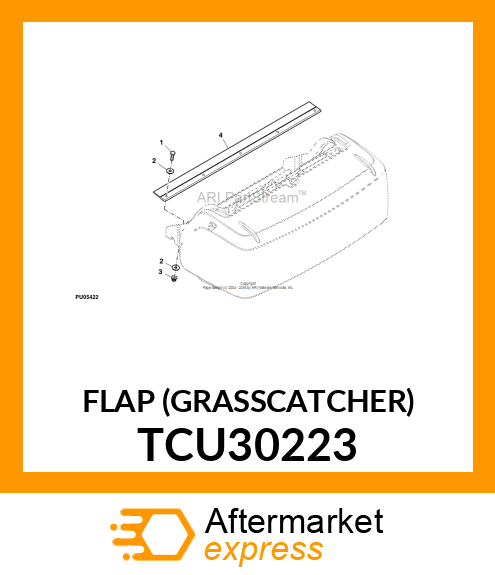 FLAP (GRASSCATCHER) TCU30223