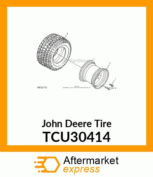 TIRE, 26X12 TCU30414