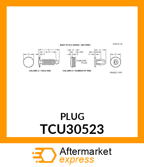 PLUG TCU30523