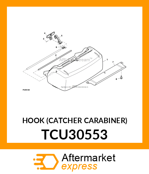 HOOK (CATCHER CARABINER) TCU30553