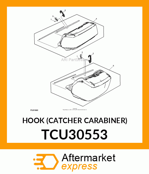 HOOK (CATCHER CARABINER) TCU30553