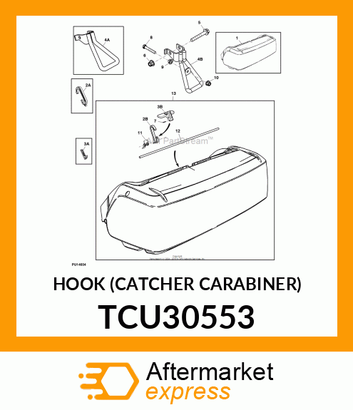 HOOK (CATCHER CARABINER) TCU30553