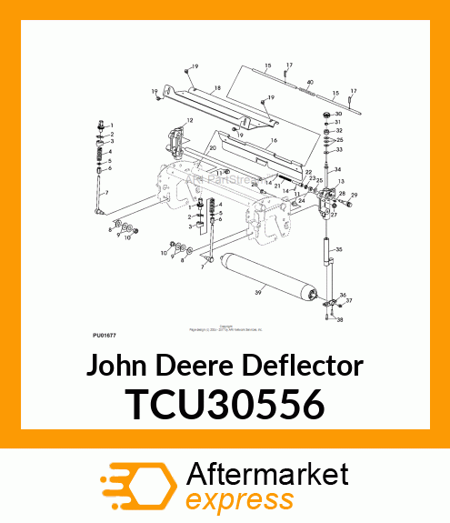 DEFLECTOR (22QA7 CUTTING UNIT) TCU30556