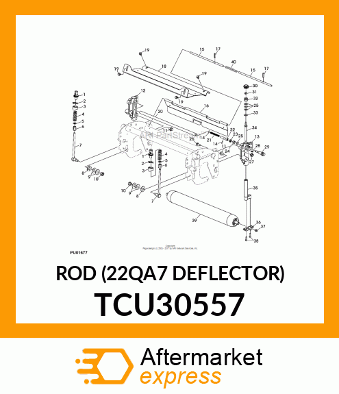 ROD (22QA7 DEFLECTOR) TCU30557