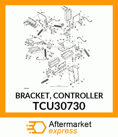 BRACKET, CONTROLLER TCU30730