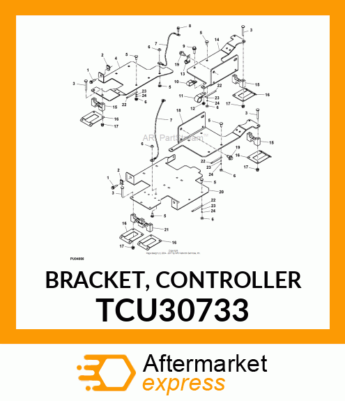 BRACKET, CONTROLLER TCU30733