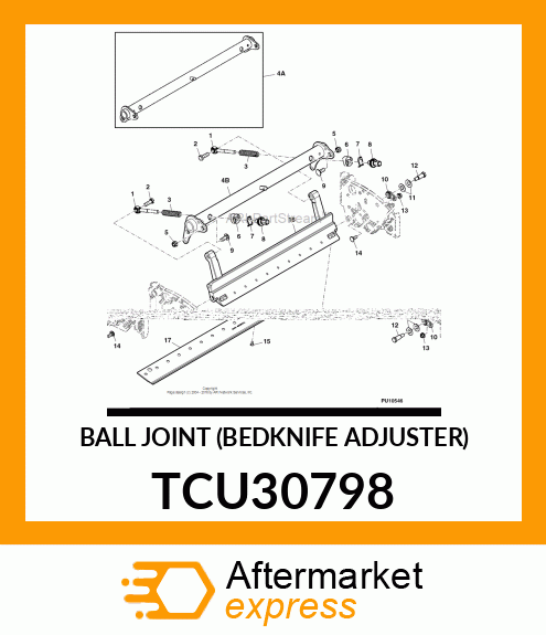 BALL JOINT (BEDKNIFE ADJUSTER) TCU30798