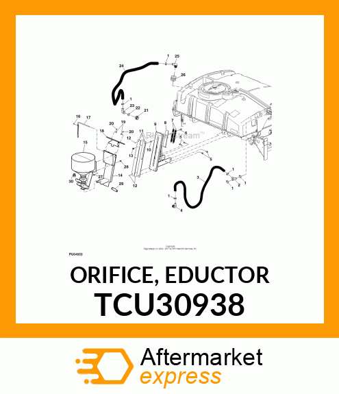 ORIFICE, EDUCTOR TCU30938