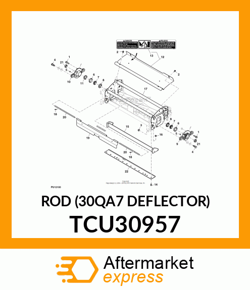 ROD (30QA7 DEFLECTOR) TCU30957