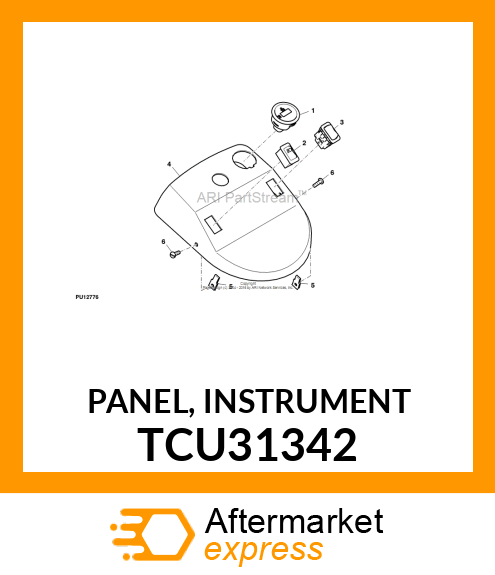 PANEL, INSTRUMENT TCU31342