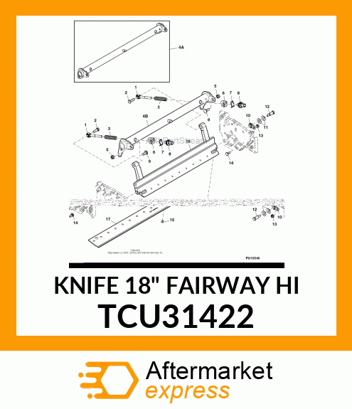 KNIFE 18" FAIRWAY HI TCU31422