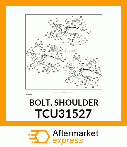 BOLT, SHOULDER TCU31527