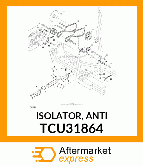 ISOLATOR, ANTI TCU31864