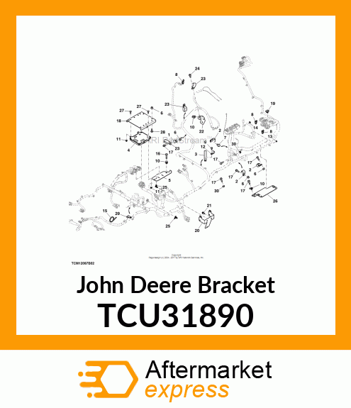 BRACKET, CONNECTOR MOUNT TCU31890