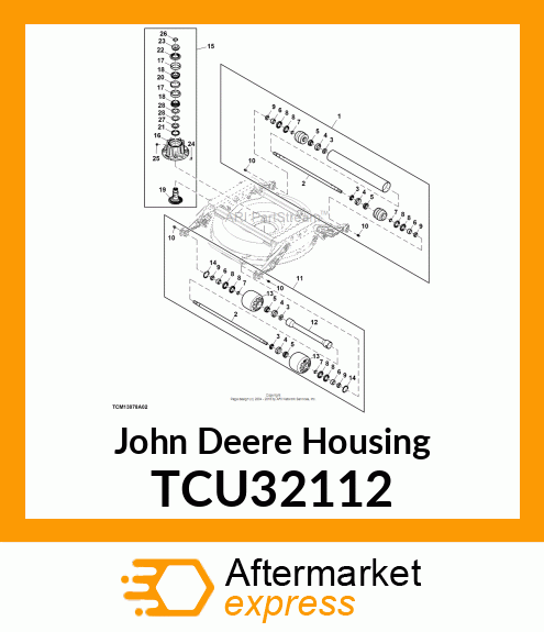 BEARING HOUSING TCU32112