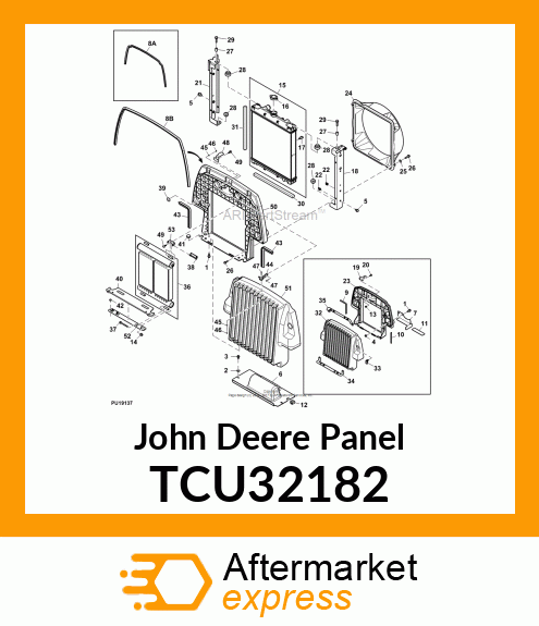 PANEL, ACCESS TCU32182